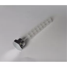   Zárócsavar teleszkóphoz (krómozott), első villához való szűrőlemezzel (műanyag), Jawa, ČZ