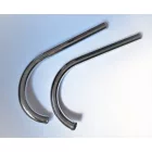 Kipufogókönyök, hosszú, halfarkú dobhoz, krómozott, Jawa 250 typ 353 Kyvacka