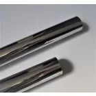 Kipufogókönyök, hosszú, halfarkú dobhoz, krómozott, Jawa 250 typ 353 Kyvacka