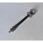 Tengelycsavar, 105 mm hátsó villa tengely zsírzófejjel, Jawa, ČZ