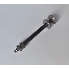   Tengelycsavar, 105 mm hátsó villa tengely zsírzófejjel, Jawa, ČZ