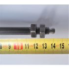 Tengelycsavar, 105 mm hátsó villa tengely zsírzófejjel, Jawa, ČZ