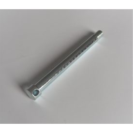   Kerék tengely első, 175/163 mm, galvanizált, Jawa 250/350 Kyvacka, Panelka