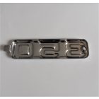 Embléma oldaldobozra 350, krómozott, Jawa 634