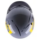 Bukósisak CASSIDA OXYGEN BADASS - XL / 61-62 /  szürke/sárga