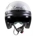 Bukósisak CASSIDA OXYGEN BADASS - L / 59-60 / fehér/szürke