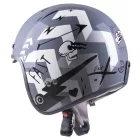 Bukósisak CASSIDA OXYGEN BADASS - L / 59-60 / szürke /fehér
