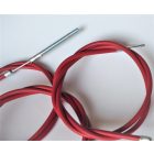 3-részes bowden készlet, piros, Jawa 250/350 Perak, Ogar