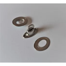   Csavarzár vízhatlan ponyva forgótartozékhoz, rögzítőgomb, 10 mm, nikkelezett-nikkelezett acél, VELOREX 175/250/350