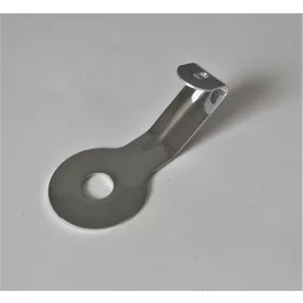   Kormánycsillapító alaplemez, krómozott, Jawa 175/250 Special