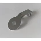 Kormánycsillapító alaplemez, krómozott, Jawa 175/250 Special