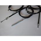 5-részes bowden készlet, fekete, Jawa 50 typ 21-23