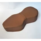 Ülés, műbőr, világosbarna, Jawa, ČZ
