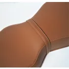 Ülés, műbőr, világosbarna, Jawa, ČZ