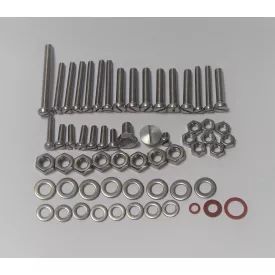 Csavarkészlet motorblokkhoz, korrózióálló, Jawa 638-640