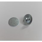 Hátsó villa-tengely fedél zsírzófejjel, galvanizált, Jawa 550/555