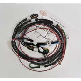   Elektromos kábelköteg és rajz, 20 W, főköteg Jawa 50 typ 23 Mustang