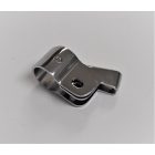 Kormány kuplung-kar bilincs, bal, krómozott, Jawa