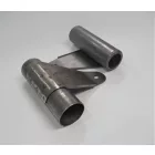 Első fényszóró tartó, 2 db bal + jobb, csiszolatlan, Jawa Californian