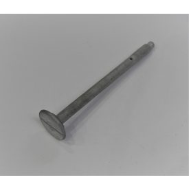   Lengővilla tengely csavar, 144 mm, zsírzó tömlővel, eredeti Jawa 250 Kyvacka, Panelka