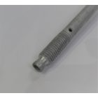 Lengővilla tengely csavar, 144 mm, zsírzó tömlővel, eredeti Jawa 250 Kyvacka, Panelka