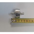 Üzemanyag szűrő, fém, ezüst, Jawa, ČZ