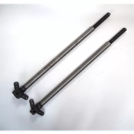 Első villa alsó becsúszói, 2 db, komplett, Jawa Perak