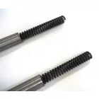 Első villa alsó becsúszói, 2 db, komplett, Jawa Perak