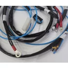 Elektromos kábelköteg és rajz, Jawa 50 typ 550