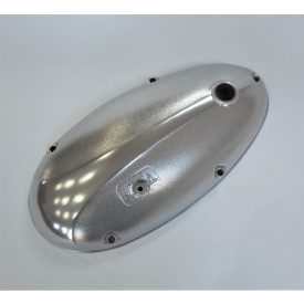   Kuplung oldali motorfedél, bal, elektrokémiai polírozással, Jawa 350 Perak, Ogar, 354 I typ