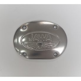   Vezérműház fedél, elektrokémiai polírozással, Jawa 500 OHC 01, 02
