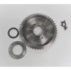 Hátsó lánckerék komplett 47 fogú, nem felületkezelt burkolat, Jawa 250/350 Perak