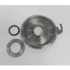 Hátsó lánckerék komplett 44 fogú, nem felületkezelt burkolat, Jawa 250/350 Perak