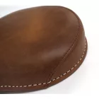 Ülés, első, retro bőr, barna, Jawa 250 Perak FJ, 350 Ogar
