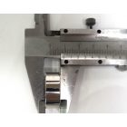 Távtartó: kerék tengely, 24x9x14 mm, korrózióálló/polírozott, Jawa