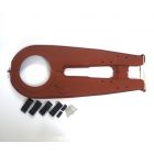 Láncvédő, alapszín, Jawa 250/350 Kyvacka