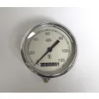 Kilométeróra, 120 km/h, krómozott keret, utángyártott, Jawa 250 Perak FJ