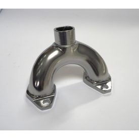   Henger szívócső, elektrokémiai polírozással, Jawa 500 OHC 01,02