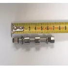 Ülés rögzítő csavar, első üléshez, korrózióálló/polírozott, Jawa Villiers, Special