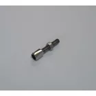 Bowden állító csavar anyával, korrózióálló/polírozott, M5 x 25 mm, Jawa, ČZ