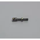 Bowden állító csavar anyával, korrózióálló/polírozott, M5 x 25 mm, Jawa, ČZ