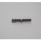 Bowden állító csavar anyával, korrózióálló/polírozott, M7 x 45 mm, Jawa, ČZ