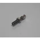 Bowden állító csavar anyával, korrózióálló/polírozott, M8 x 35 mm, Jawa, ČZ