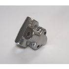 Kormány bilincs, alumínium, elektrokémiai polírozással, Jawa 05, 20, 550, 555