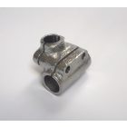 Kormány bilincs, alumínium, elektrokémiai polírozással, Jawa 05, 20, 550, 555