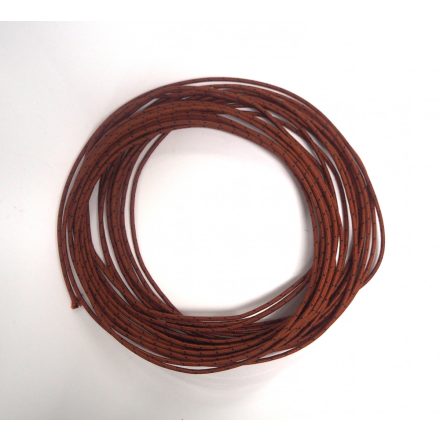 Elektromos kábel ragasztott fonattal 1,5 mm, barna-piros feketével, 1m, Jawa, ČZ