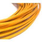 Elektromos kábel ragasztott fonattal 1,5 mm, világos sárga, 1m, Jawa, ČZ