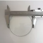 Műszer üveg 75 mm, egyenes, Jawa 500 OHC 01