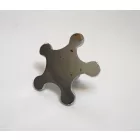 Kormánylengés-csillapító "rozetta", krómozott, Jawa Special