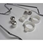 Túraplexi tartó, egyenes, Jawa Kyvacka